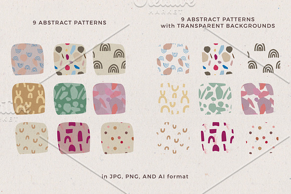 Moderno | Abstract Patterns Set in Patterns - product preview 4
