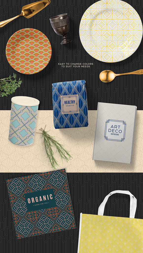 Art Deco Pattern collections in Patterns - product preview 3
