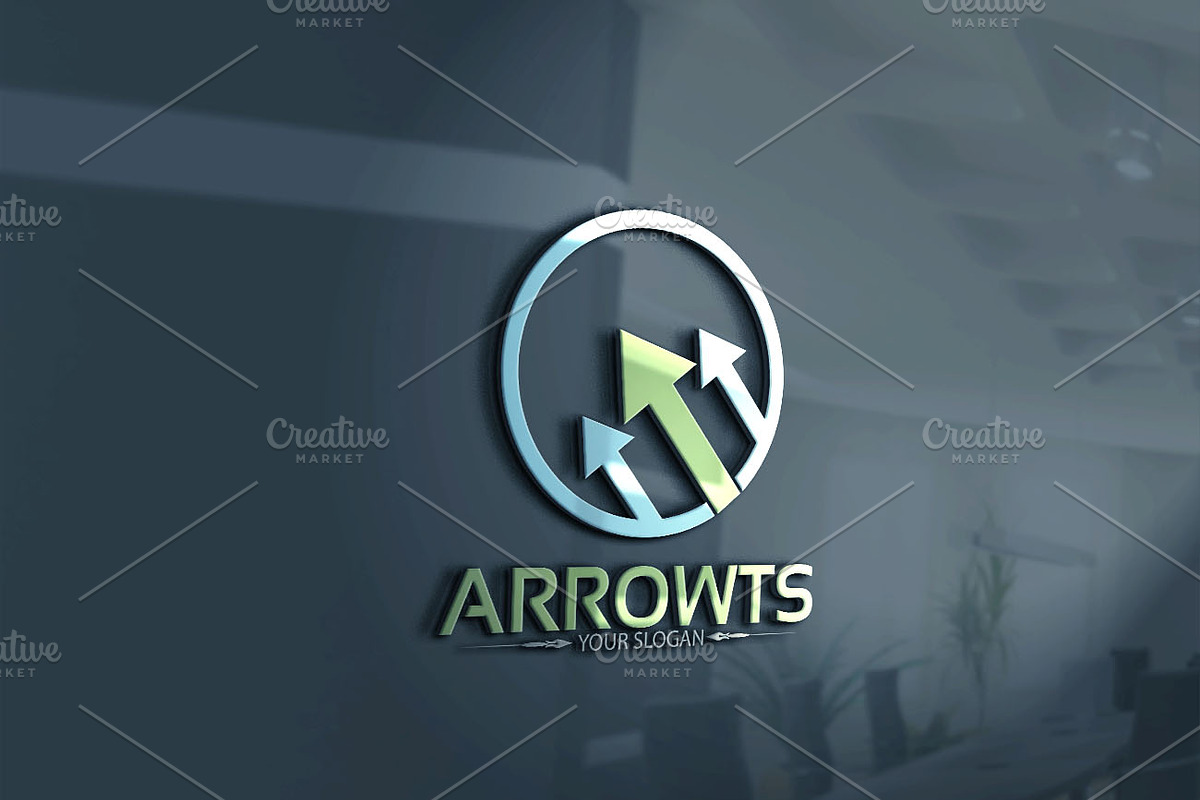 Arrows Logo in Logo Templates - product preview 8