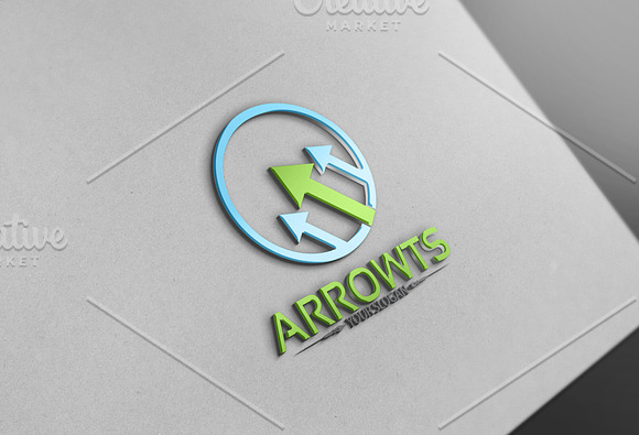 Arrows Logo in Logo Templates - product preview 1