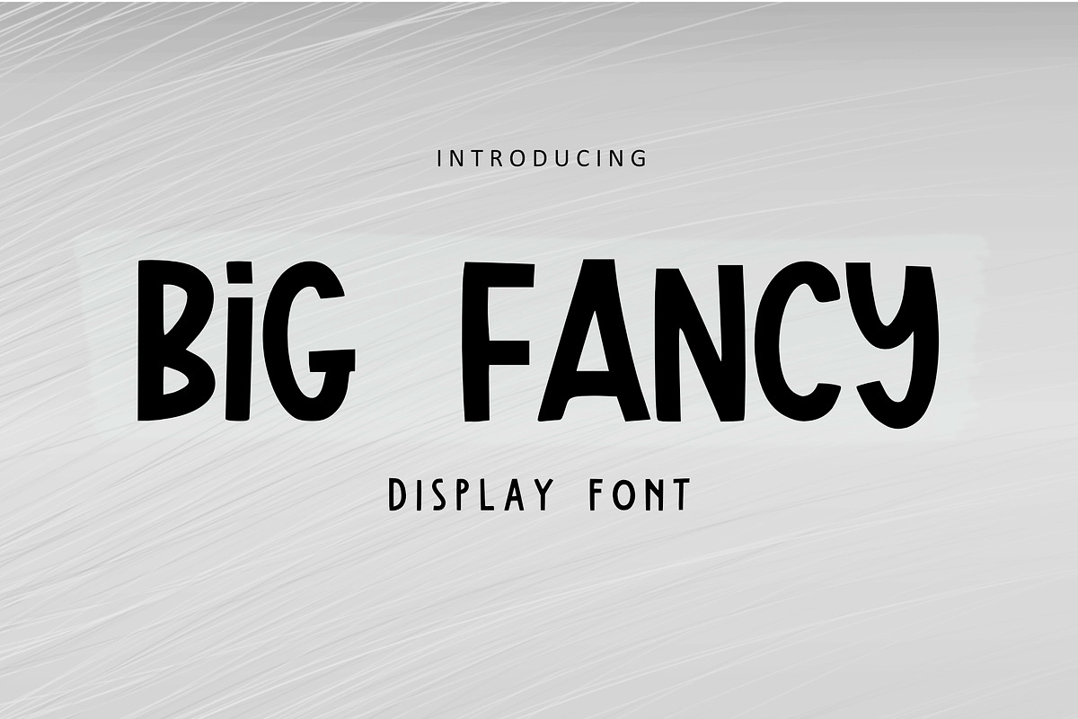 Big Fancy Font in Fancy Fonts - product preview 8