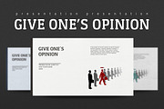 Give One's Opinion
