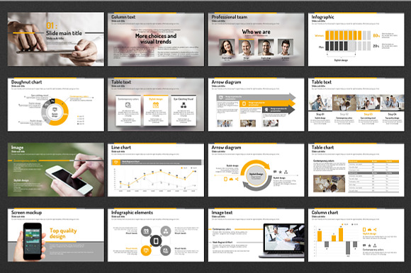 Information Technology in Presentation Templates - product preview 1