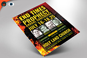 Prophecy Conference Flyer Template