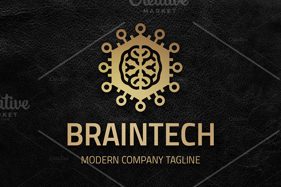 BrainTech Logo in Logo Templates - product preview 4