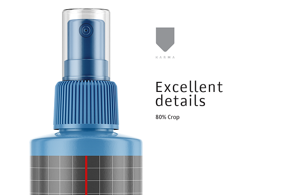 Spray Bottle Mockup in Product Mockups - product preview 1