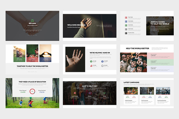 Revara : Charity Event Google Slides in Google Slides Templates - product preview 1