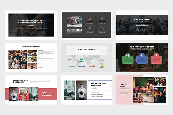 Revara : Charity Event Google Slides in Google Slides Templates - product preview 2