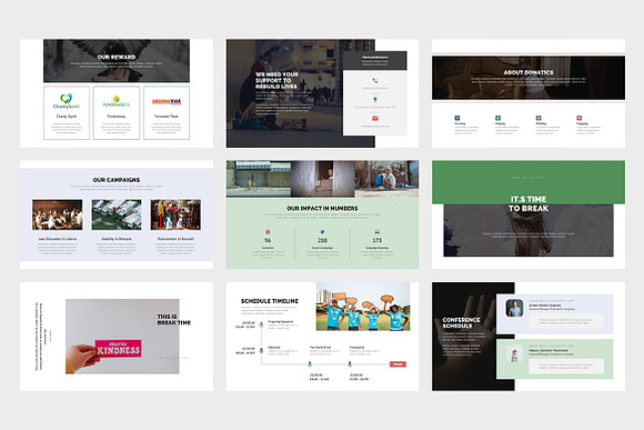 Revara : Charity Event Google Slides in Google Slides Templates - product preview 4