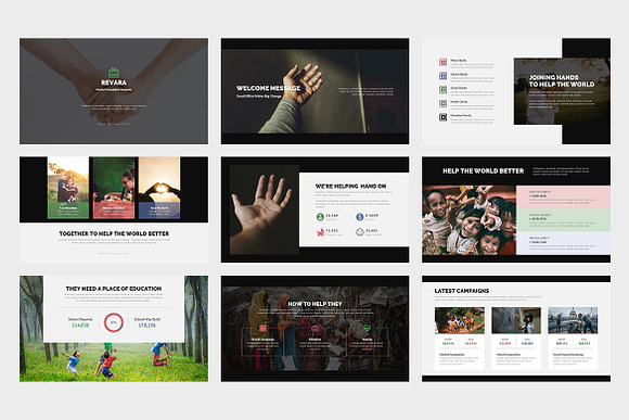 Revara : Charity Event Google Slides in Google Slides Templates - product preview 7