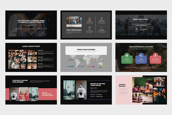 Revara : Charity Event Google Slides in Google Slides Templates - product preview 8