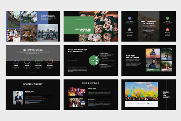 Revara : Charity Event Google Slides in Google Slides Templates - product preview 9