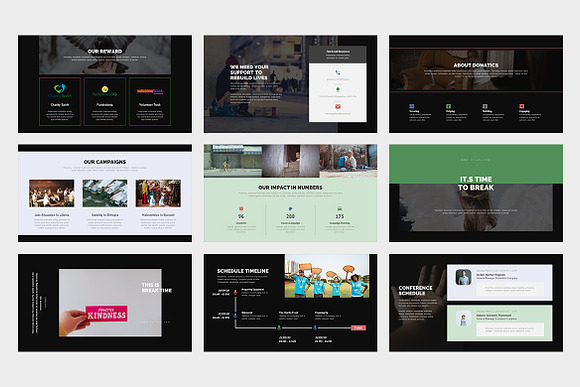 Revara : Charity Event Google Slides in Google Slides Templates - product preview 10