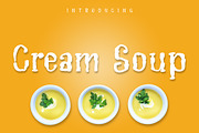 Cream Soup | Sauce Made Font