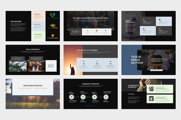 Valeta : Charity Event Keynote in Keynote Templates - product preview 10