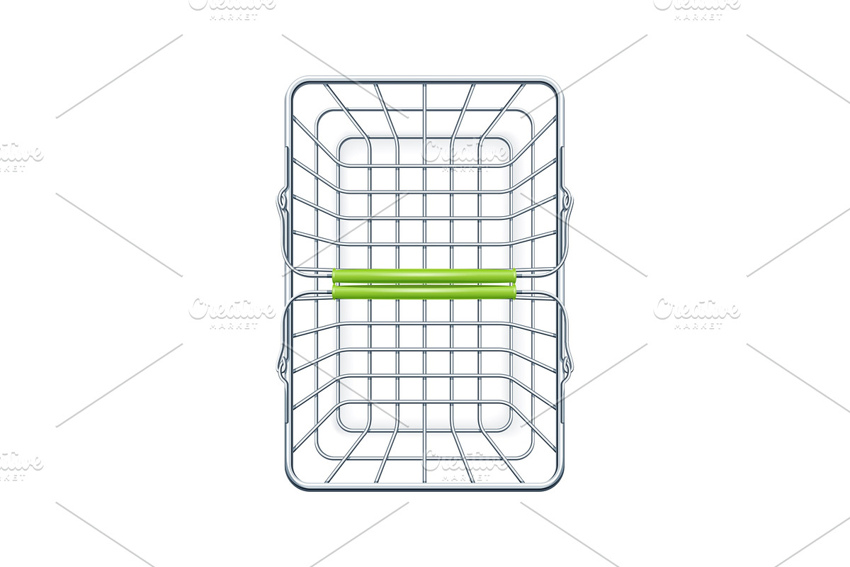 Shopping basket for supermarket. in Illustrations - product preview 8