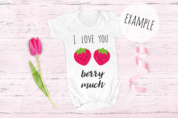 Girly Baby Grow Mockup in Product Mockups - product preview 1