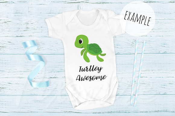 Blue Baby Onesie Mockup in Product Mockups - product preview 1