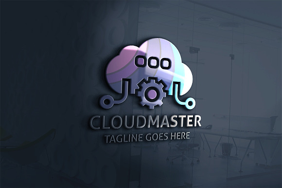 Cloud Master Logo in Logo Templates - product preview 1