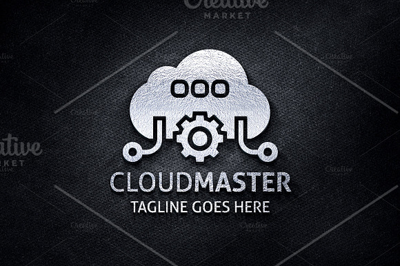 Cloud Master Logo in Logo Templates - product preview 3