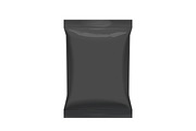 Flexible bag of Foil in Black color