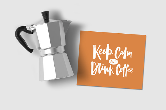 Coffee lettering set in Objects - product preview 8