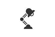 Office lamp icon