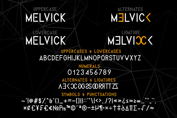 Melvick - 12 Sans Family Fonts in Sans-Serif Fonts - product preview 12