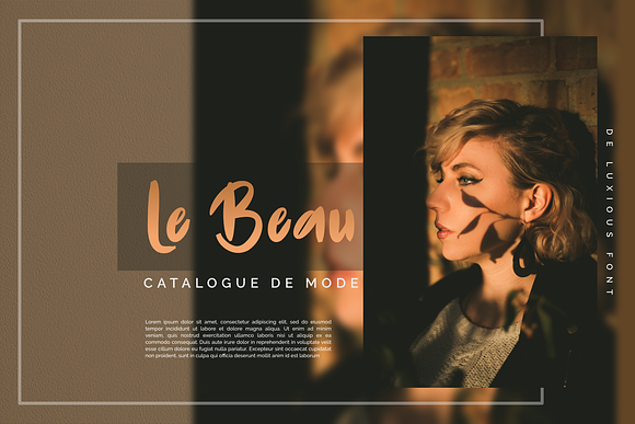 De Luxious in Display Fonts - product preview 1