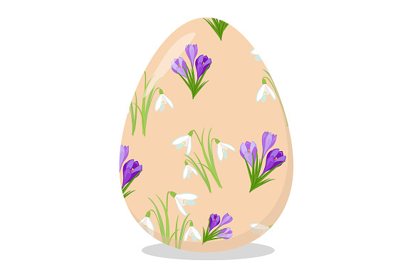 Floral Easter Eggs in Objects - product preview 5