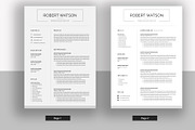 Resume Template(4 Pages)