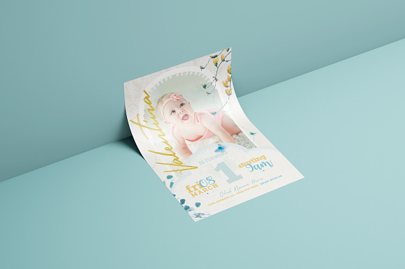 Birthday Invitation Vol.2 Flyer in Flyer Templates - product preview 2