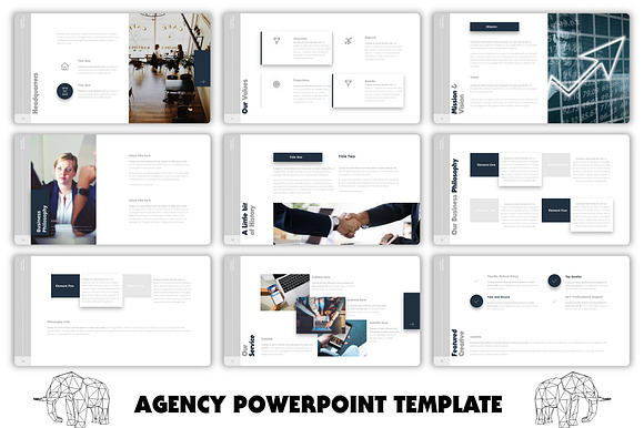 [PPTX] Agency - PowerPoint Template in PowerPoint Templates - product preview 1