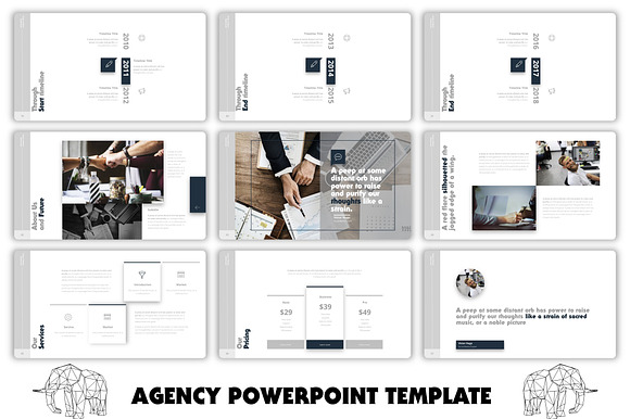 [PPTX] Agency - PowerPoint Template in PowerPoint Templates - product preview 2