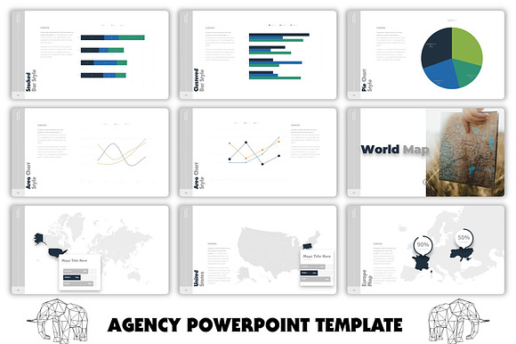 [PPTX] Agency - PowerPoint Template in PowerPoint Templates - product preview 9