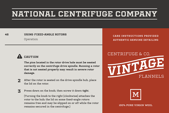 Centrifuge Family in Slab Serif Fonts - product preview 5