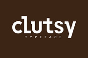 clutsy - Display Typeface