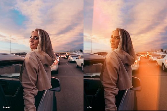 Light Leaks Vol. 1 in Photoshop Actions - product preview 1
