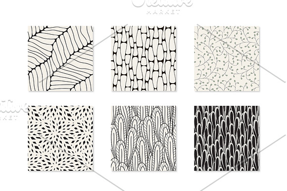 Natural Seamless Patterns Bundle in Patterns - product preview 1