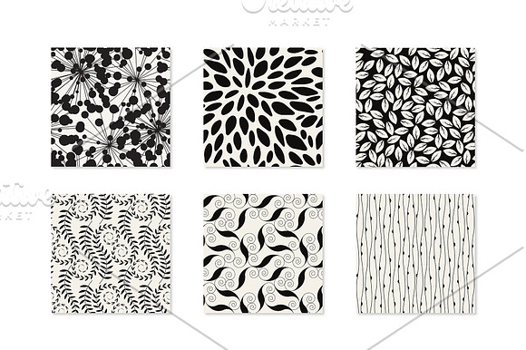Natural Seamless Patterns Bundle in Patterns - product preview 11