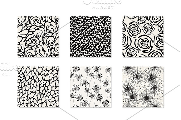 Natural Seamless Patterns Bundle in Patterns - product preview 12