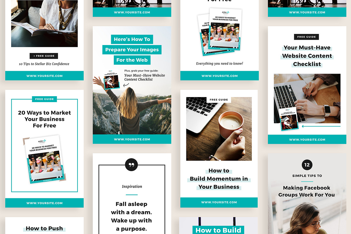 Pinterest Templates - Canva & PSD in Pinterest Templates - product preview 8