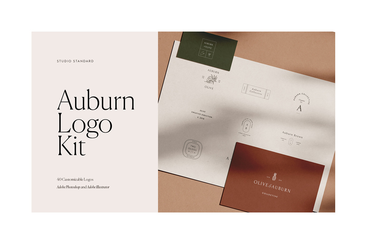 Auburn Logo Kit in Logo Templates - product preview 8