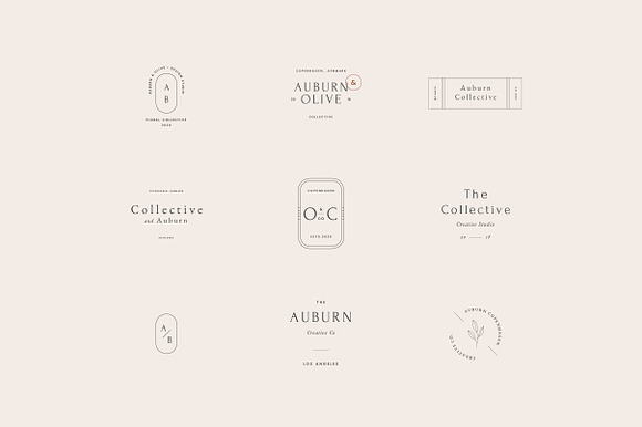 Auburn Logo Kit in Logo Templates - product preview 8