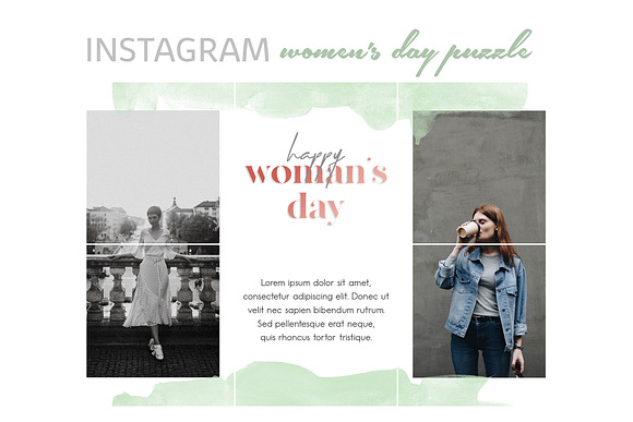 Women's Day Instagram Puzzle in Instagram Templates - product preview 3