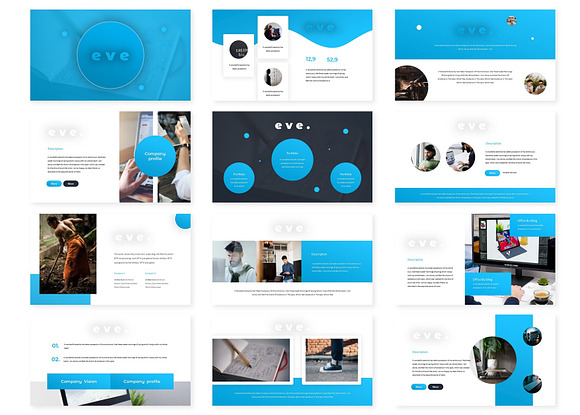 Eve - Powerpoint Template in PowerPoint Templates - product preview 1