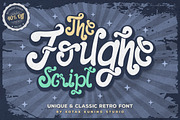 The Foughe Script - Retro Font