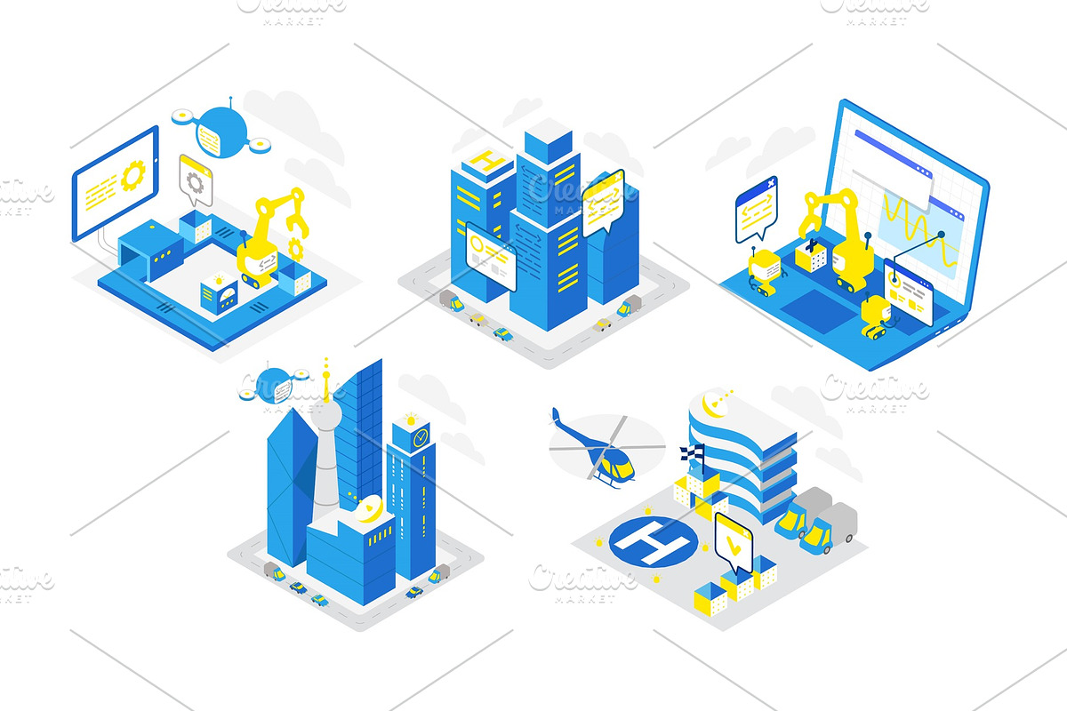 Icon set for software development in Illustrations - product preview 8