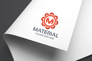 Material (Letter M) Logo