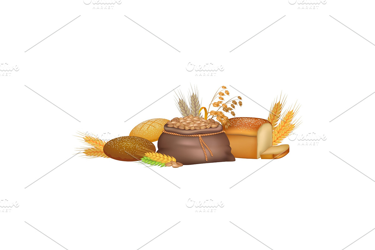 Grains and Agricultural Products in Illustrations - product preview 8